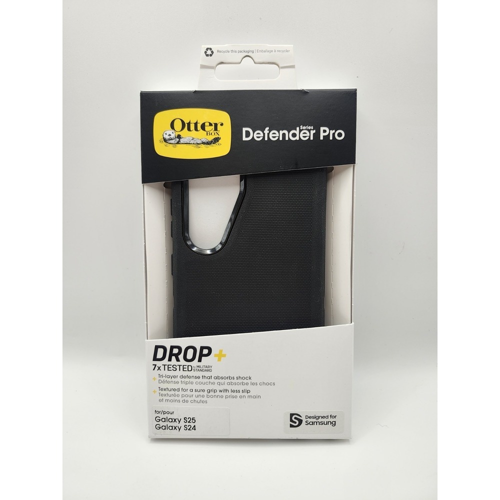 Otterbox Defender Pro Case for Samsung Galaxy S24/ S25- Black! New